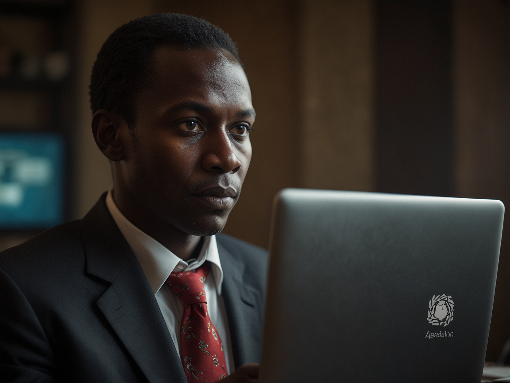 User logging into Karibu Bonus securely