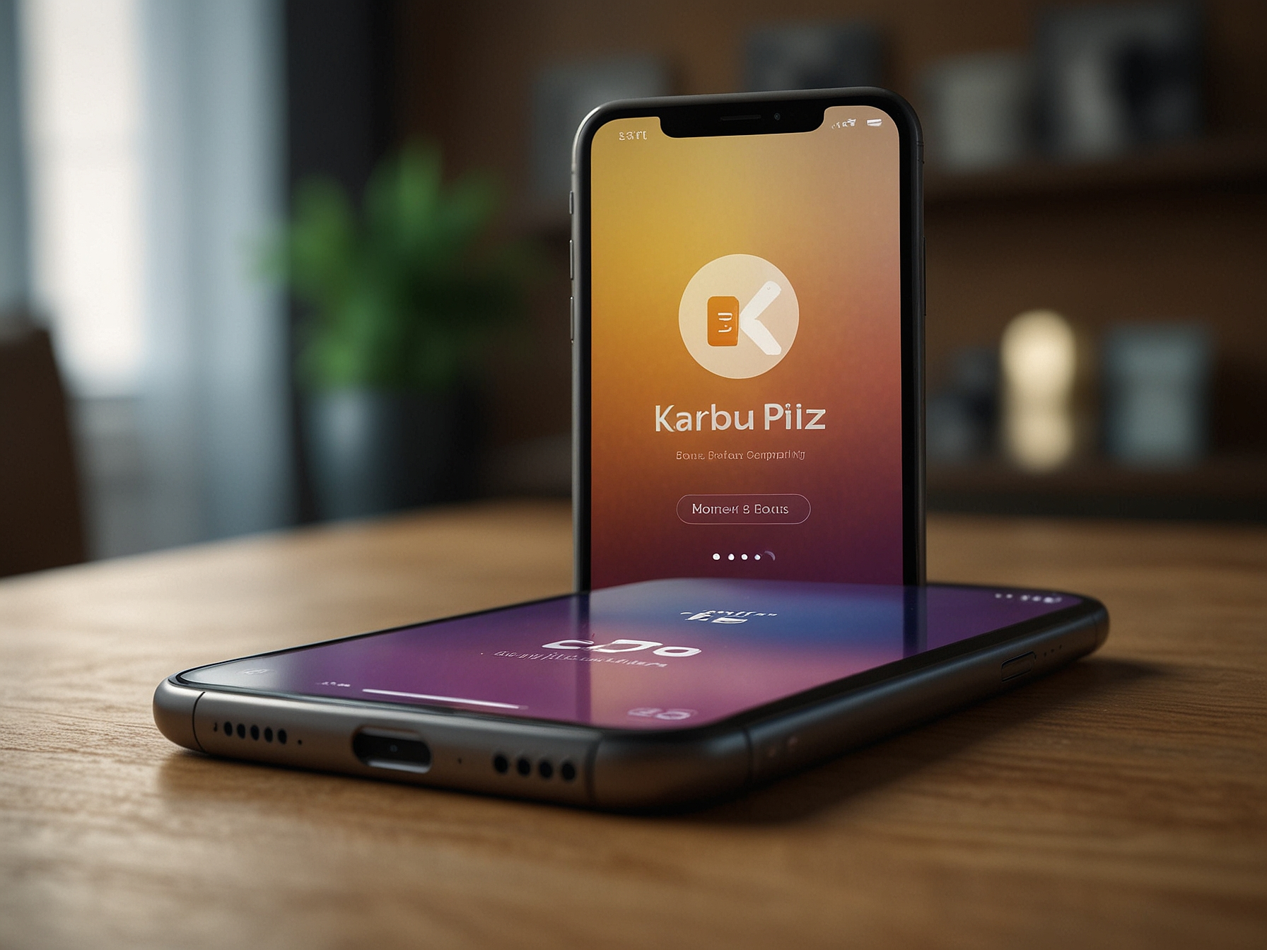 Karibu Bonus mobile app on phone screen