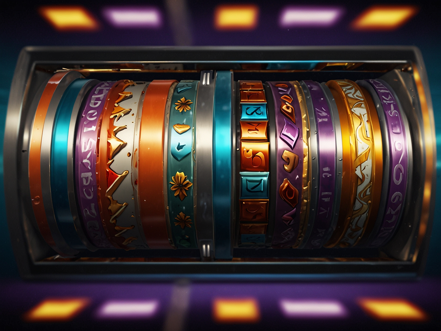 Selection of popular slot games